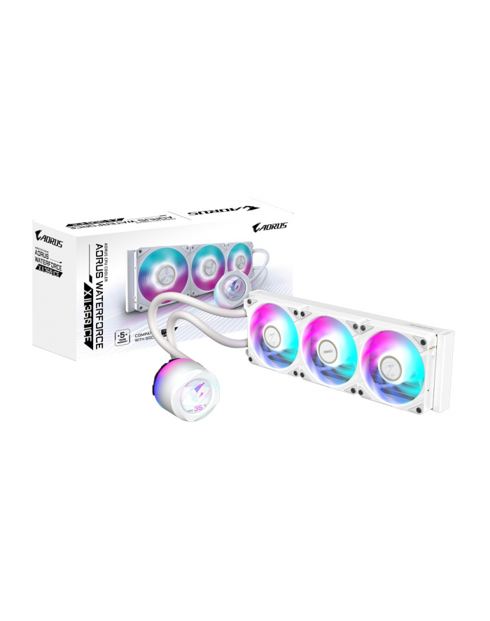 GIGABYTE AORUS WATERFORCEX II 360I AIO Liquid CPU Cooler główny