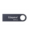 KINGSTON 64GB DataTraveler SE9 G3 USB 3.2 Gen 1 speeds 220MB/s read 100MB/s write Dark Nickel - nr 19