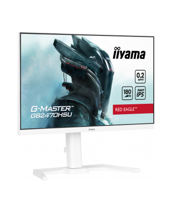 iiyama Monitor 24 cale GB2470HSU-W6 0.2ms, IPS, DP, HDMI, 180Hz, 300cd