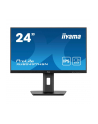 iiyama Monitor 24 cale XUB2497HSN-B2 IPS, USB-C Dock, HDMI, DP, 300cd, Pivot, HAS - nr 46