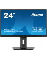 iiyama Monitor 24 cale XUB2497HSN-B2 IPS, USB-C Dock, HDMI, DP, 300cd, Pivot, HAS - nr 89