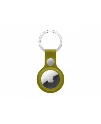 APPLE AirTag FineWoven Key Ring - Chartreuse