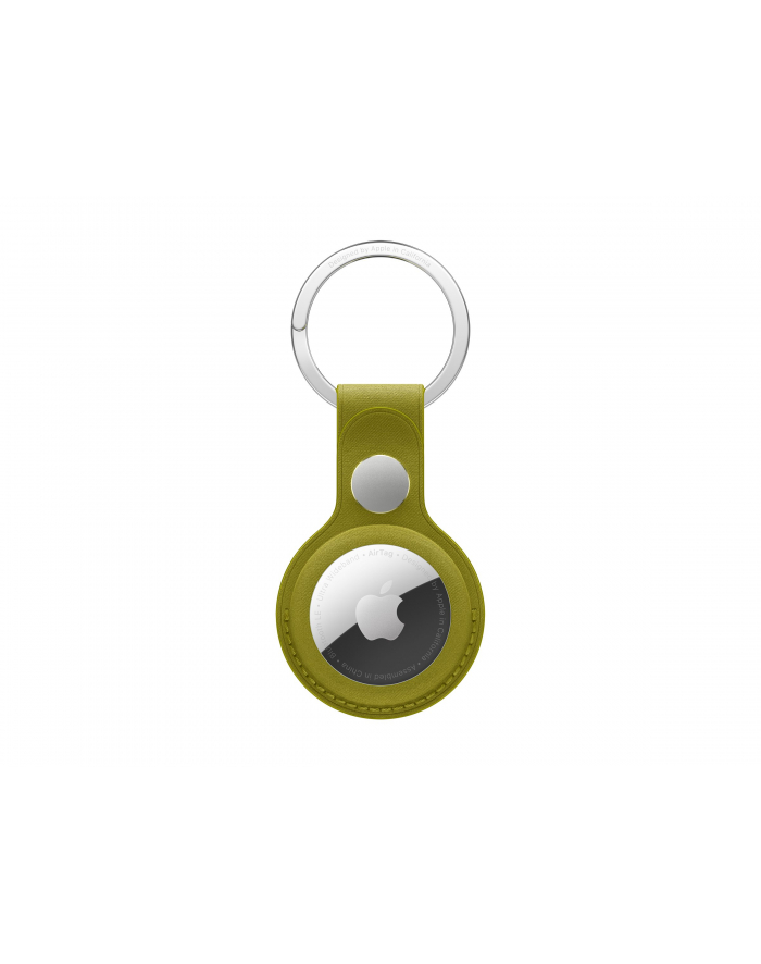 APPLE AirTag FineWoven Key Ring - Chartreuse główny