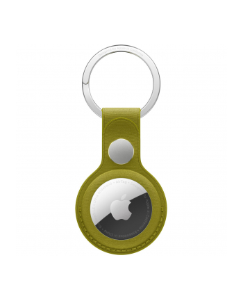 APPLE AirTag FineWoven Key Ring - Chartreuse