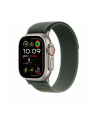 APPLE 49mm Green Trail Loop - M/L - Natural Titanium Finish - nr 2