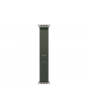 APPLE 49mm Green Trail Loop - M/L - Natural Titanium Finish