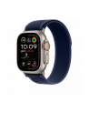 APPLE 49mm Blue Trail Loop - S/M - Natural Titanium Finish - nr 2