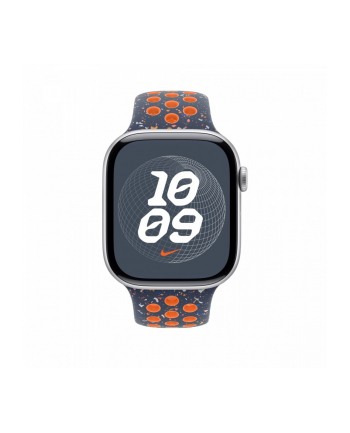 APPLE 46mm Blue Flame Nike Sport Band - M/L