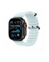 APPLE 49mm Ice Blue Ocean Band Extension - Black Titanium Finish - nr 2