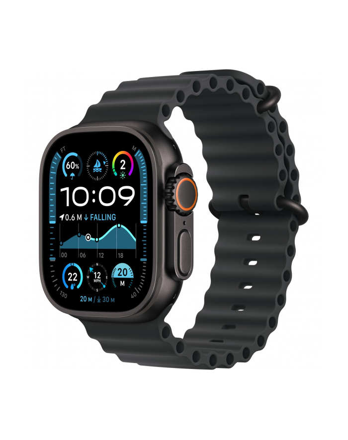 APPLE 49mm Black Ocean Band - Black Titanium Finish główny