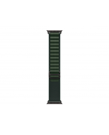 APPLE 49mm Dark Green Alpine Loop - Large - Black Titanium Finish