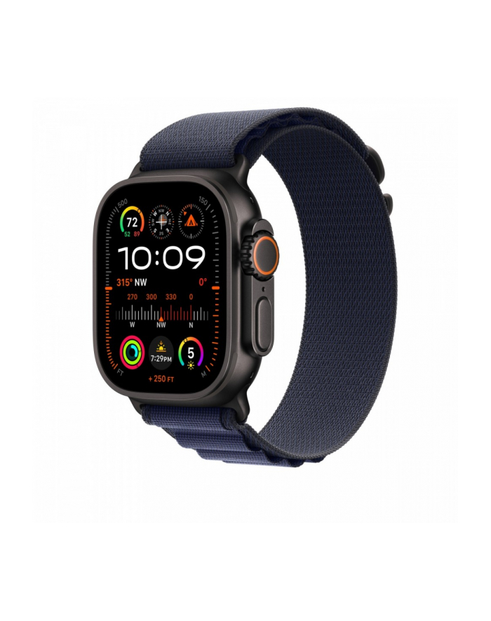 APPLE 49mm Navy Alpine Loop - Small - Black Titanium Finish główny