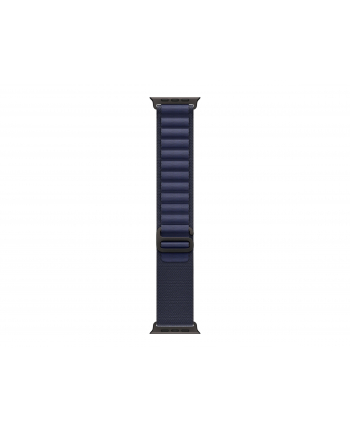 APPLE 49mm Navy Alpine Loop - Large - Black Titanium Finish