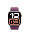 APPLE Watch Series 10 GPS 46mm Rose Gold Aluminium Case with Plum Sport Loop - nr 2