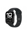 APPLE Watch Series 10 GPS + Cellular 46mm Jet Black Aluminium Case with Black Sport Band - M/L - nr 1