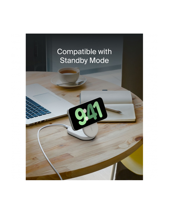 Belkin BOOST Charge magneti. 15W 2in1 +output/USB-C wh.WIZ028vfWH główny