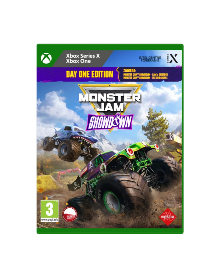 plaion Gra Xbox One/Xbox Series X Monster Jam Showdown D1 główny