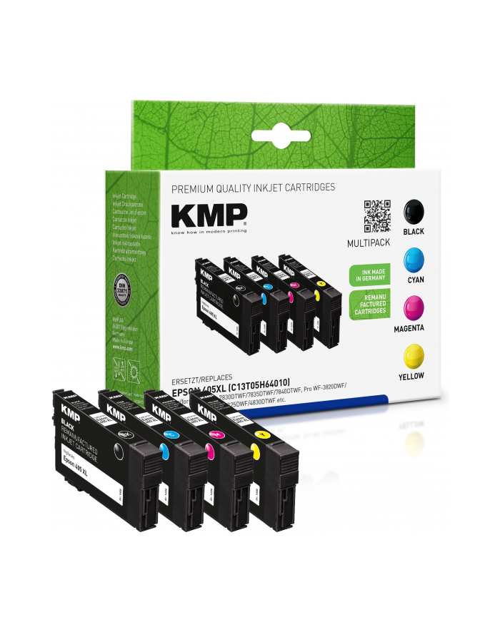 KMP Tintenpatronen 4er Pack komp. mit Epson 405 XL główny
