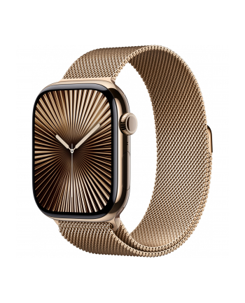 Apple Watch 10 46mm GPS+4G Titan Milanese Loop S/M Gold/Gold