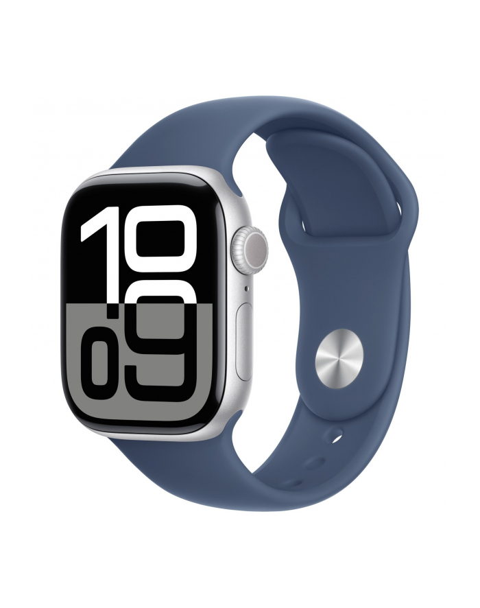 Apple Watch 10 42mm GPS+4G Alu Sport S/M Silver/Denim główny