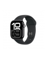 Apple Watch 10 42mm GPS+4G Alu Sport S/M Jet Black/Black - nr 1