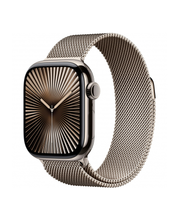 Apple Watch 10 42mm GPS+4G Titan Milanese Armband Natural/Natural