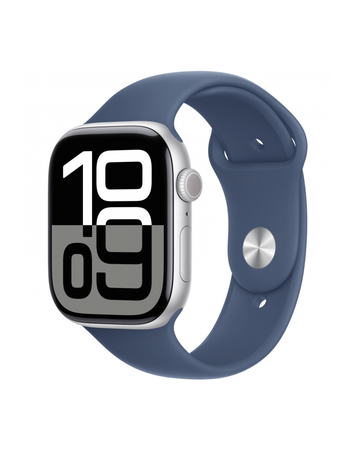 Apple Watch 10 46mm GPS+4G Alu Sport S/M Silver/Denim główny