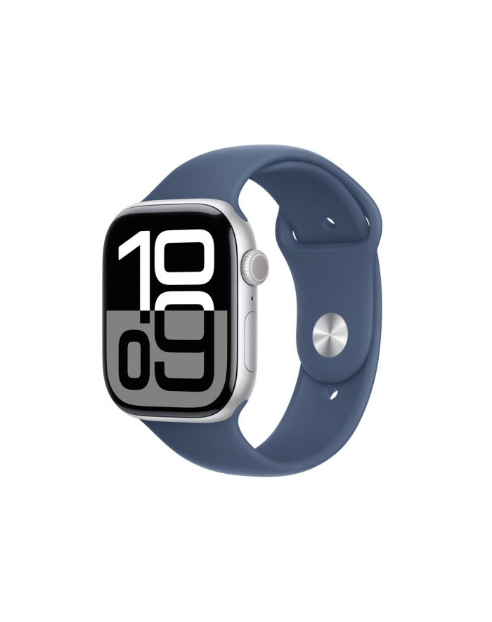 Apple Watch 10 46mm GPS+4G Alu Sport M/L Silver/Denim główny