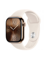 Apple Watch 10 42mm GPS+4G Titan Sport M/L Gold/Starlight - nr 6