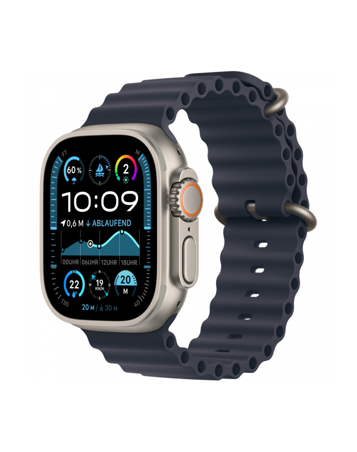 Apple Watch Ultra 2 49mm GPS+4G Titan Ocean Armband Natural/Navy główny