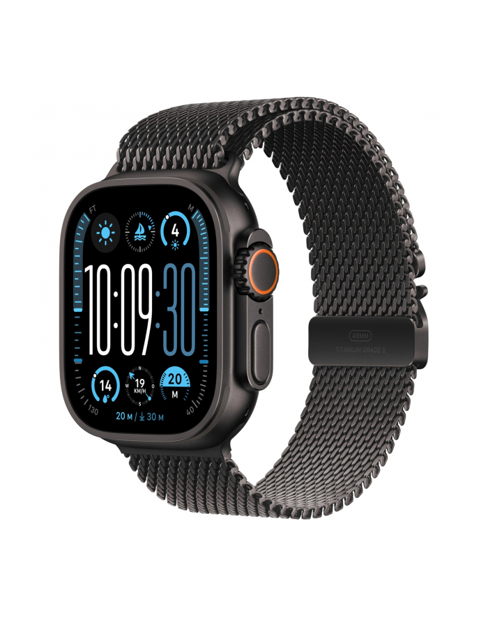 Apple Watch Ultra 2 49mm GPS+4G Titan Milanese L Black główny