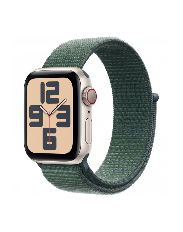 Apple Watch SE 40mm GPS+4G 3. Ge Sport Loop Starlight/Lake Green główny