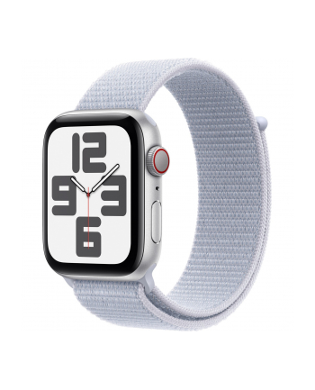 Apple Watch SE 44mm GPS+4G 3. Ge Sport Loop Silver/Blue Cloud