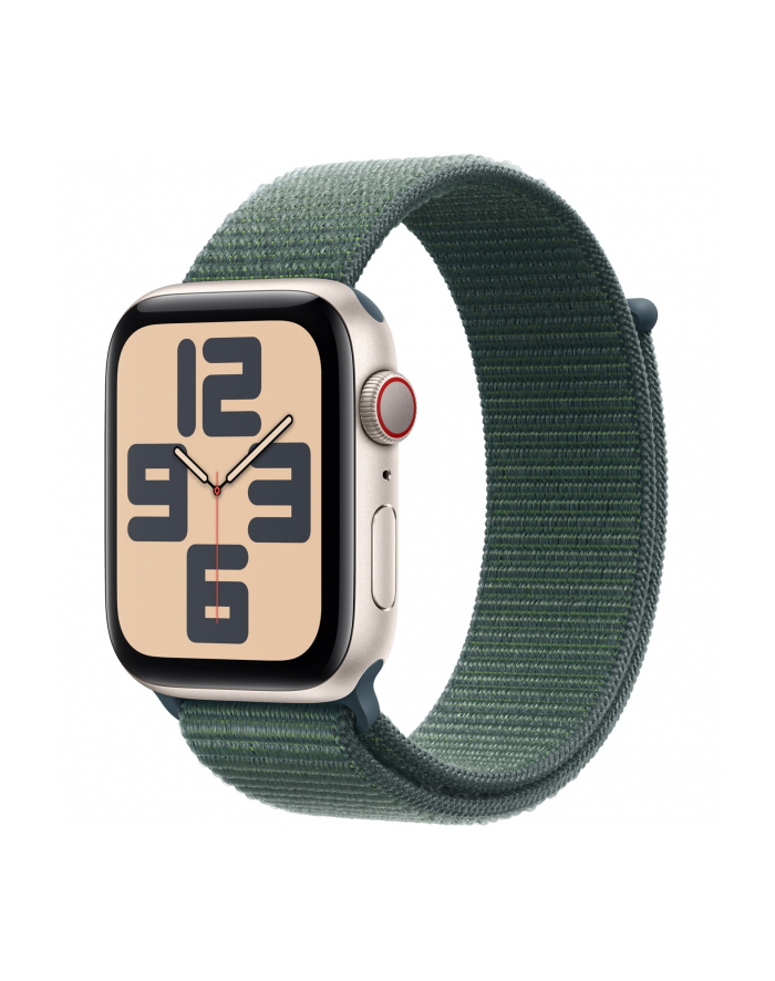 Apple Watch SE 44mm GPS+4G 3. Ge Sport Loop Starlight/Lake Green główny