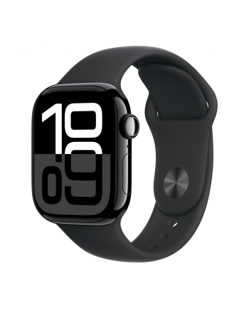 Apple Watch 10 42mm GPS Alu Sport M/L Jet Black/Black