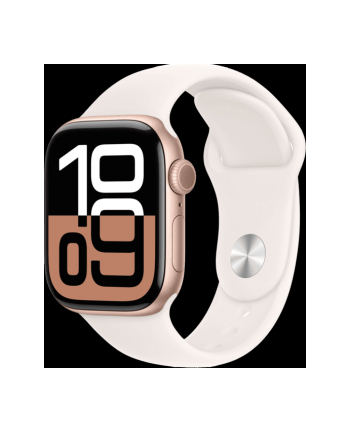 Apple Watch 10 42mm GPS Alu Sport S/M Rose Gold/Light Blush