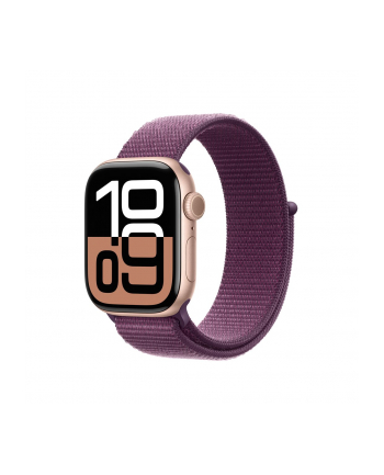 Apple Watch 10 42mm GPS Alu Sport Loop Rose Gold/Plum