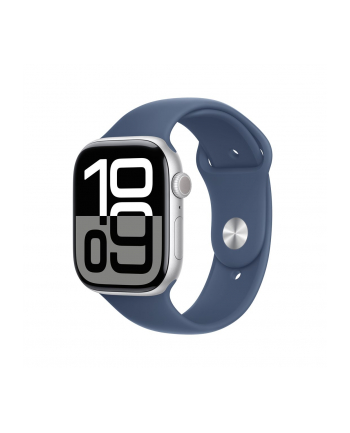 Apple Watch 10 46mm GPS Alu Sport S/M Silver/Denim