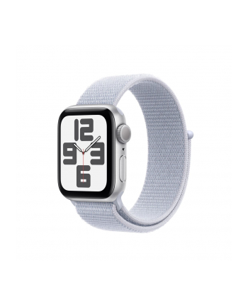 Apple Watch SE 40mm GPS 3. Gen Sport Loop silver/blue cloud