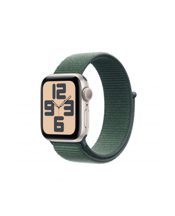 Apple Watch SE 40mm GPS 3. Gen Sport Loop Starlight/Lake Green