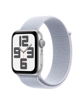 Apple Watch SE 44mm GPS 3. Gen Sport Loop Silver/Blue Cloud