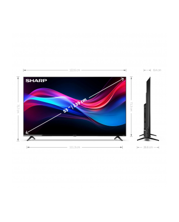 Sharp 55GJ4225E czarny