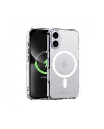 crong Etui Clear MAG Cover  iPhone 16 Plus MagSafe (przezroczysty)