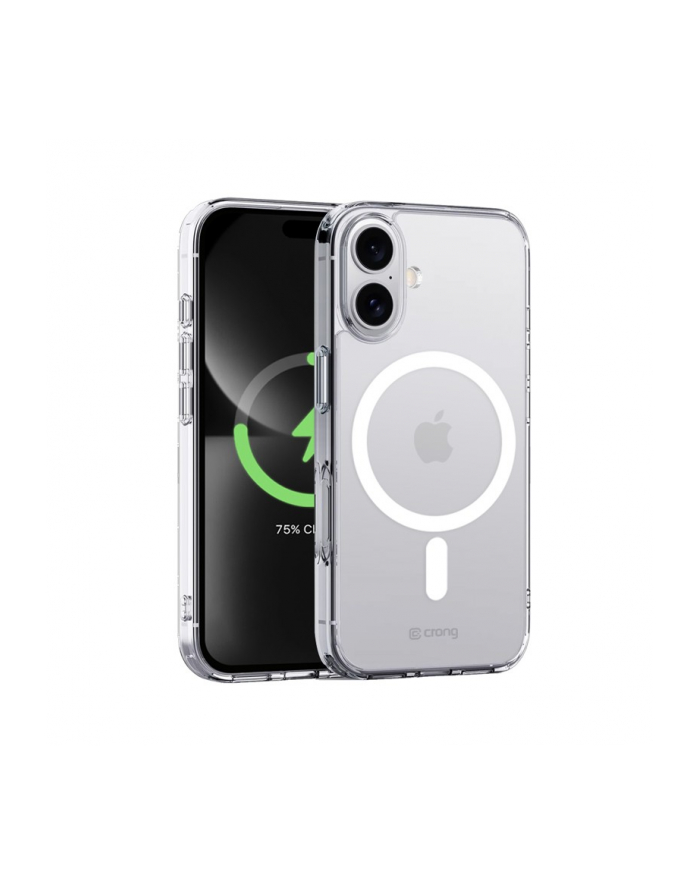 crong Etui Clear MAG Cover  iPhone 16 Plus MagSafe (przezroczysty) główny