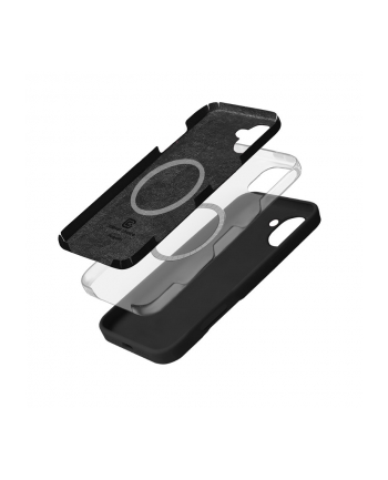 crong Etui Color Cover Magnetic iPhone 16 MagSafe (czarny)