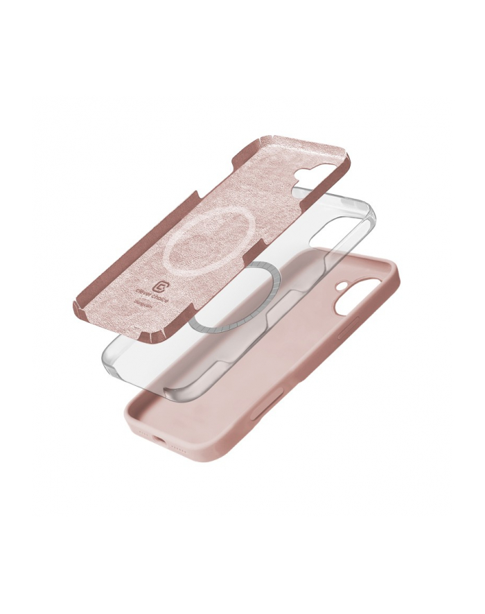 crong Etui Color Cover Magnetic iPhone 16 MagSafe (piaskowy róż) główny