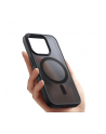 crong Etui z MagSafe Hybrid Frost MAG Cover do iPhone 16 (czarny) - nr 3