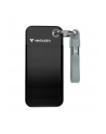 Dysk SSD zewnętrzny Verbatim Pocket SSD 1TB USB-C 3.2 Gen 2 czarny/szary - nr 1