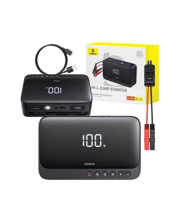 Baseus Powerbank Rozrusznik 600A (Czarny) C0024590211100