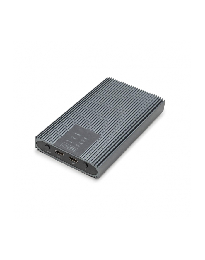 Obudowa/Stacja klonująca DIGITUS USB 3.1 Typ C na dyski SSD M.2 NVMe 20Gbps aluminiowa, beznarzędziowa główny